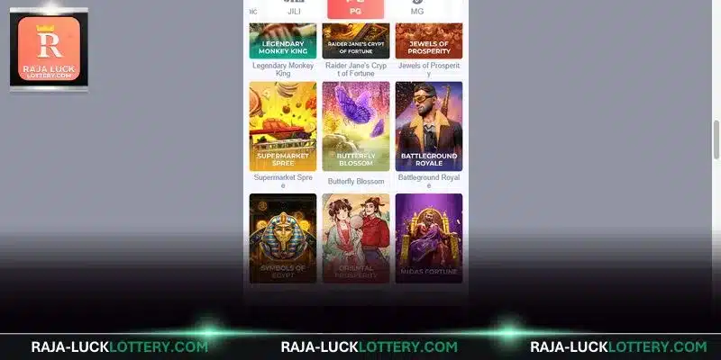 Security guidelines explained before completing Raja Luck download